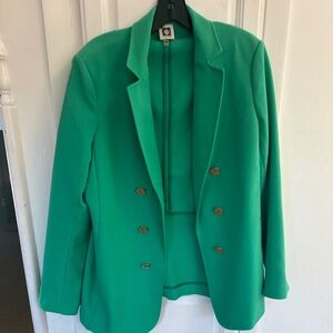 Anne Klein green blazer size M